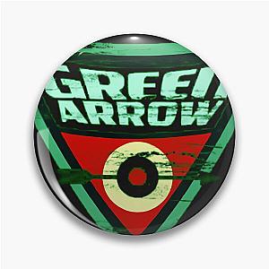 Green Arrow Logo Pin