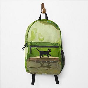 Kitty on a rainy day Backpack