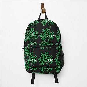 Lucky Shamrock Happy St Paddy's Day  Backpack