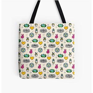 Green Thumb, Golden Heart All-Over Print Tote Bag All Over Print Tote Bag