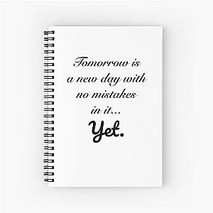 Anne of Green Gables—Tomorrow Is a New Day Spiral Notebook