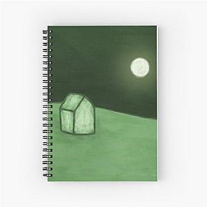 Lonely Little Green House Spiral Notebook