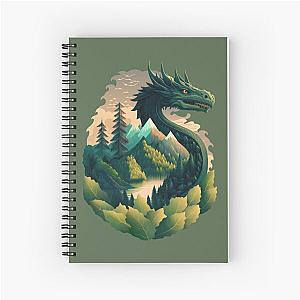 Nature Guardian the Go Green Dragon Spiral Notebook