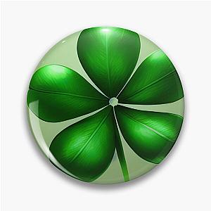 Green Clover Pin