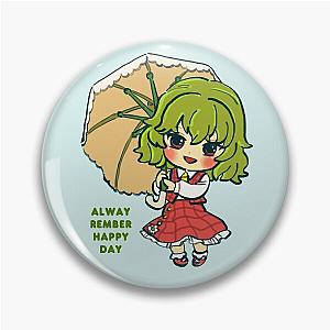 I draw chibi yuuka kazami with umbrella (alway rember happy day)  touhou Pin