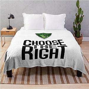 Mormon - CTR Green Throw Blanket