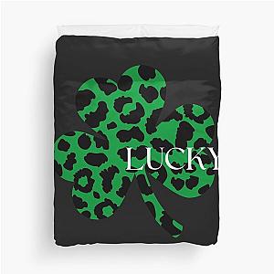 Lucky Shamrock Happy St Paddy's Day  Duvet Cover