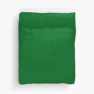 Emerald Green Color Duvet Cover