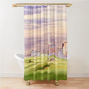 The Greatest Golf Course 17th Green. Shower Curtain