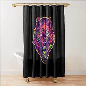 Old Green One Shower Curtain