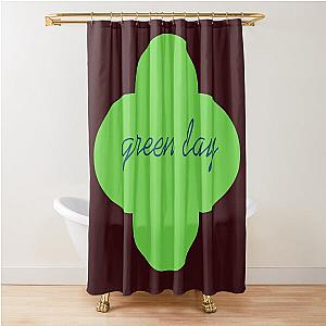 green day t-shirt for halloween day Shower Curtain