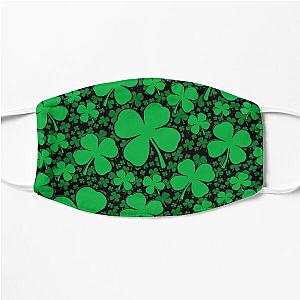 A Shamrock Field for St Patrick's Day Flat Mask