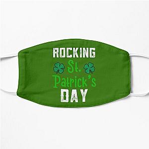 Rocking St Patricks Day Flat Mask