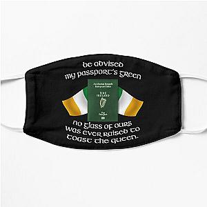 Irish Green Passport  Flat Mask