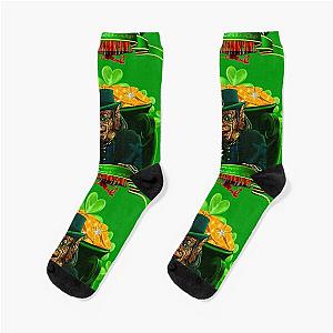 St Patrick's Day Leprechaun  Socks