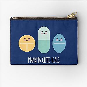 Green pharma-cute-icals Zipper Pouch