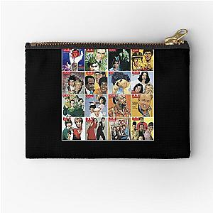 Day Gift For 70S Tv Guide Covers Gifts For Music Fans Zipper Pouch