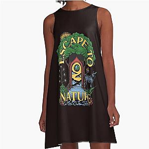 Escape To Nature Greta Van Fleet Parks Project A-Line Dress