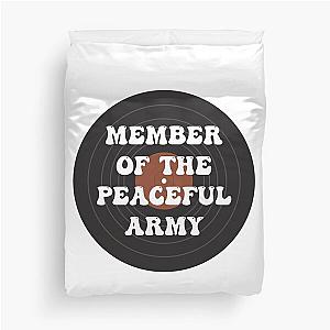 member of the peaceful army greta van fleet stickers & more Duvet Cover