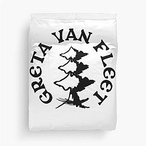 Greta Van Fleet Tree Logo Duvet Cover