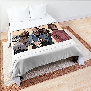 Greta Van Fleet Illustration Comforter