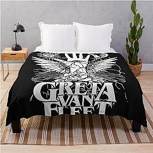 Greeta van fleet6 Greta Van Fleet Shirt,  Greta Van Fleet T-shirt Tee Throw Blanket