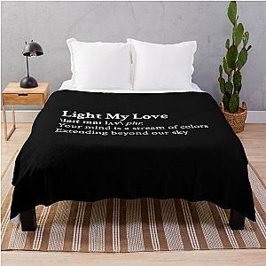 Light My Love by Greta Van Fleet Throw Blanket