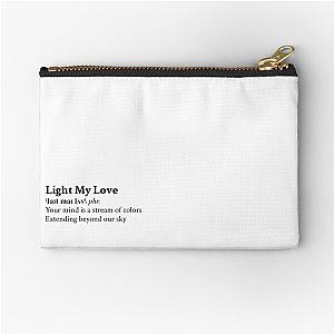 Light My Love by Greta Van Fleet Zipper Pouch