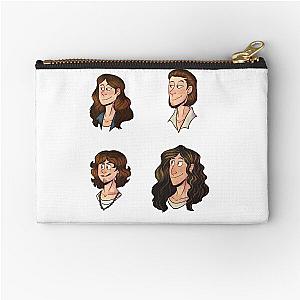 Greta Van Fleet Digital Art Zipper Pouch