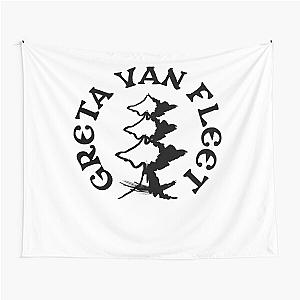 Greta Van Fleet Tree Logo Tapestry