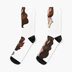 Greta Van Fleet Digital Art Socks