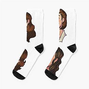 Greta Van Fleet Digital Art Socks