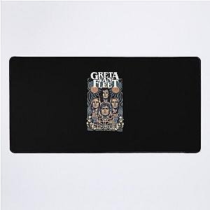 Greta Van Fleet T Shirt Desk Mat