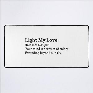 Light My Love by Greta Van Fleet Desk Mat