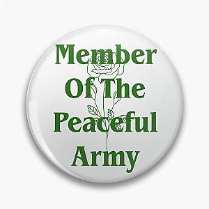 Greta Van Fleet Peaceful Army Pin