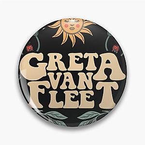 Greta Van Fleet Rock Band Boho Vintage Musician Pin