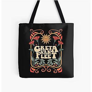 Iris greta 1 Greta Van Fleet Shirt,  Greta Van Fleet T-shirt Tee All Over Print Tote Bag