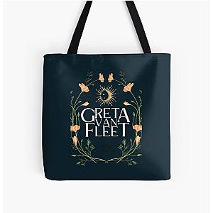 Greeta van fleet7 Greta Van Fleet Shirt All Over Print Tote Bag