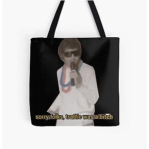 Greta van Fleet Concert | Sorry Folks Traffic Was a B All Over Print Tote Bag