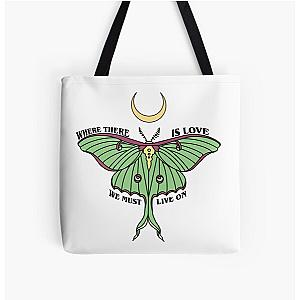 Greta Van Fleet Luna Moth All Over Print Tote Bag