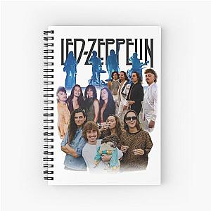 Greta Van Fleet Led Zeppein 90s icon shirt Spiral Notebook