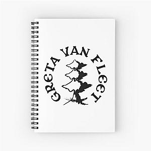 Greta Van Fleet Tree Spiral Notebook