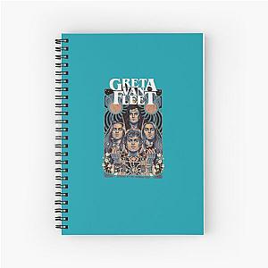 Greta Van Fleet T Shirt Spiral Notebook