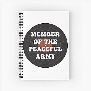 member of the peaceful army greta van fleet stickers & more Spiral Notebook