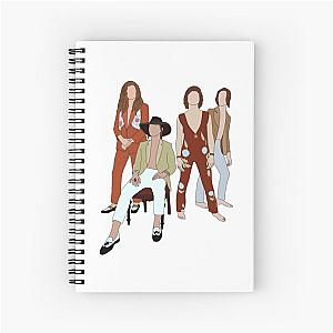 Greta Van Fleet Photoshoot   Spiral Notebook