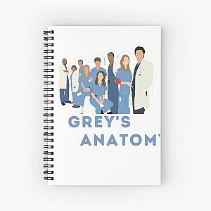 Grey's Anatomy Collection Spiral Notebook