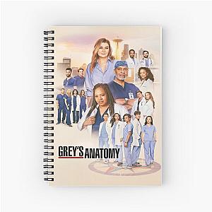 Retro Grey's Anatomy Series Spiral Notebook