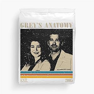 Retro Grey's Anatomy Duvet Cover