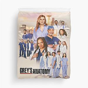 Retro Grey's Anatomy Series Duvet Cover