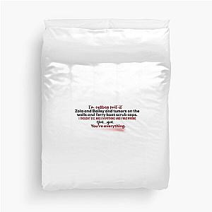 Grey's Anatomy I'm Calling Post-it Duvet Cover